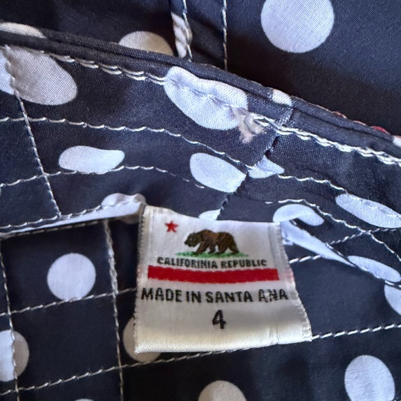 Birdwell “Birdie” Blue and White Polka Dot Beach Britches Board Shorts - Picture 5 of 5